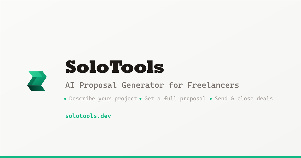 SoloTools screenshot 2